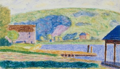 Cold Spring Harbor by Oscar Florianus Bluemner
